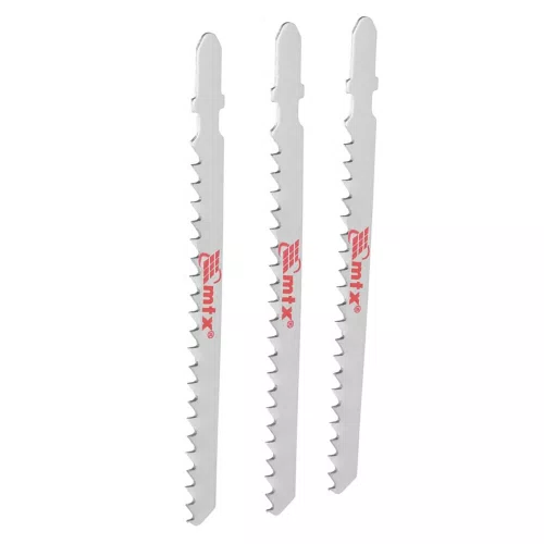 Lâminas para Serra Tico Tico 90 x 4mm em Aço com 3 peças - MTX