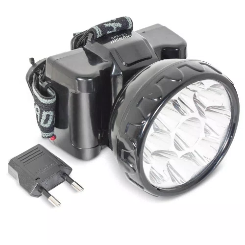 Lanterna para Cabeça Recarregável 9 LED’s 351.0003 - Noll Lanterna para Cabeça Recarregável 9 LED’s 351.0003 - Noll