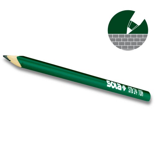 Lápis de Construtor para Alvenaria 24cm STB24 - SOLA
