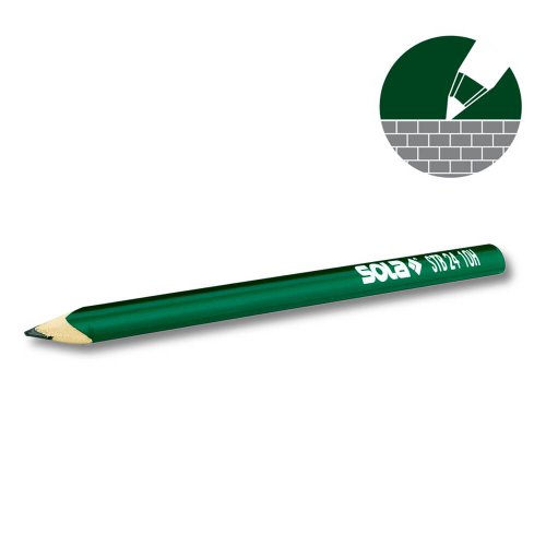 Lápis de Construtor para Alvenaria 24cm STB24 - SOLA