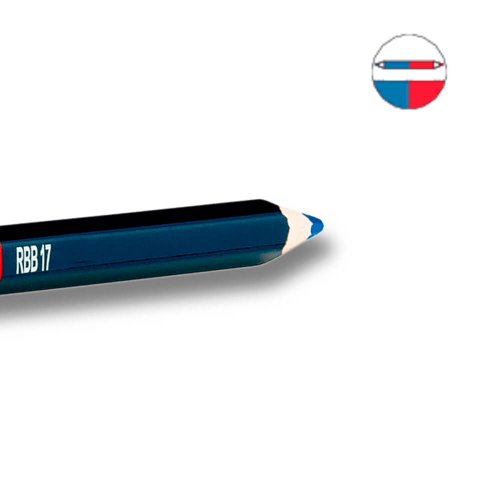 Lápis Especial Bicolor para Eletricista 17cm RBB17 - SOLA