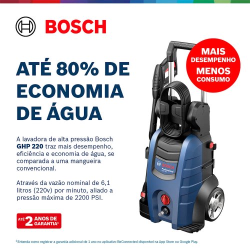 Lavadora de Alta Pressão GHP 220 220V - Bosch