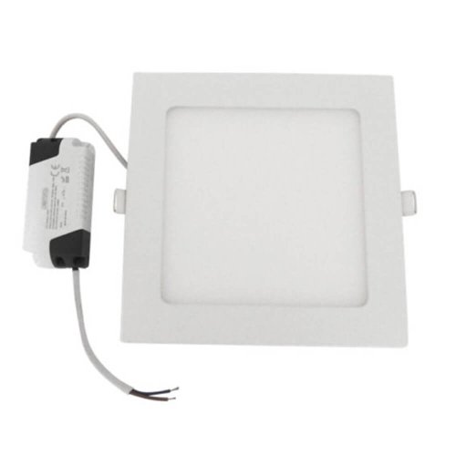 Led Downlight Embutir Quadrado 24W 6500K Bivolt - Foxlux