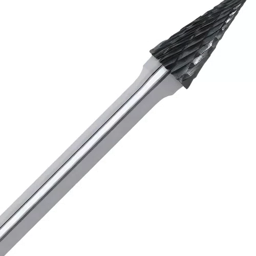 Lima Rotativa Cônica 6mm Metal Duro - 45.0022 - Rocast
