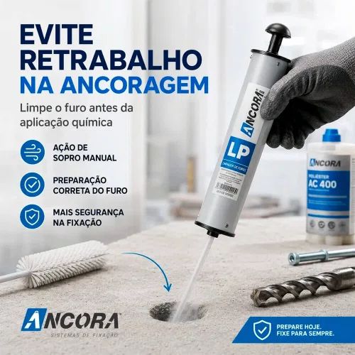 Limpador de Furos Manual LP - Âncora