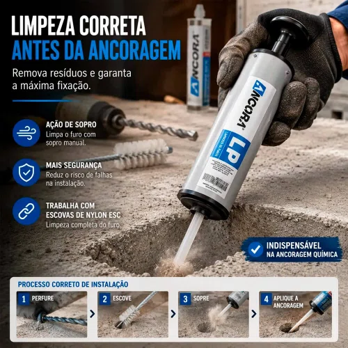 Limpador de Furos Manual LP - Âncora