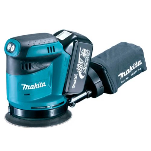 Lixadeira Roto Orbital 5" 18V à Bateria - Makita DBO180RFE