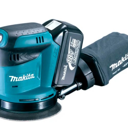 Lixadeira Roto Orbital 5" 18V à Bateria - Makita DBO180RFE