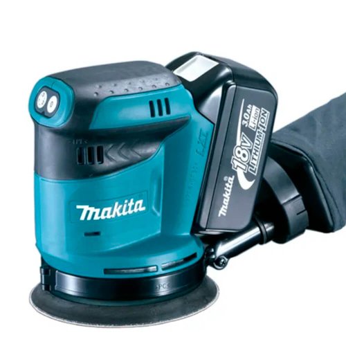 Lixadeira Roto Orbital 5" 18V à Bateria - Makita DBO180RFE