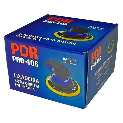 Lixadeira Roto Orbital 6" Sem Aspiração PRO-406 - PDR