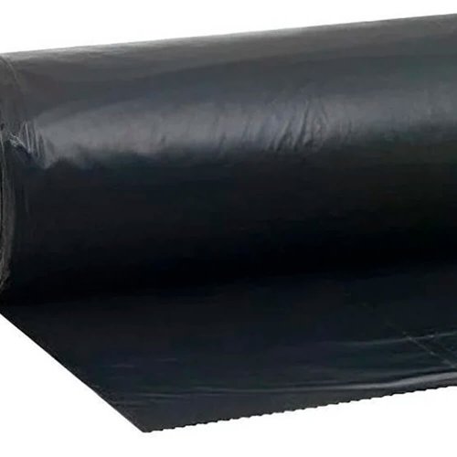 Lona Plástica Preta 4 x 50m Média (9kgs) - Jopack