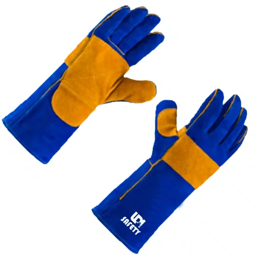 Luva de Segurança Soldador Térmica com Couro WeldSafety Tamanho 10 - LDI Safety