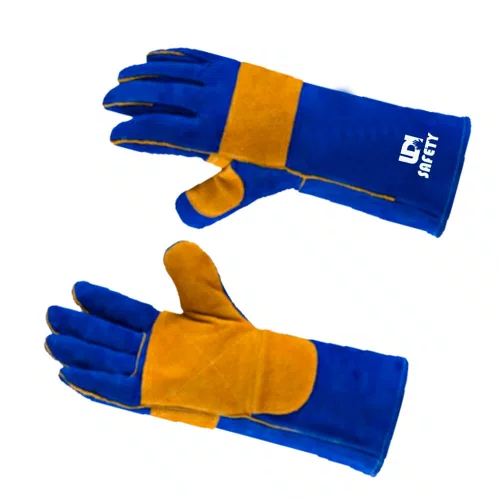 Luva de Segurança Soldador Térmica com Couro WeldSafety Tamanho 10 - LDI Safety