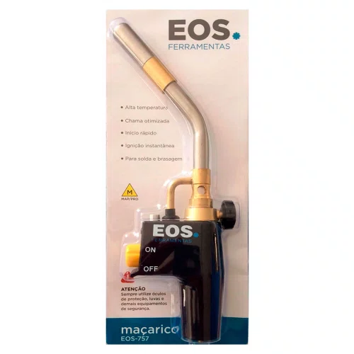 Maçarico Manual Automático EOS-757 Portátil
