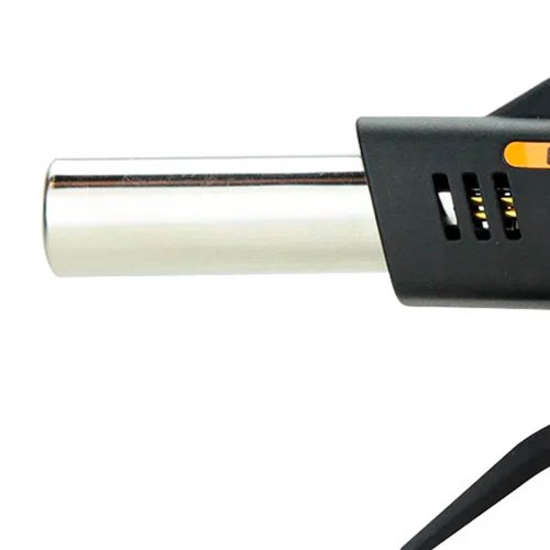 Maçarico Portátil Gás Torch Preto e Vermelho - Nautika