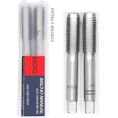 Macho Manual Aço Liga WS-M M10 X 1.5 - 264.0008 - Rocast