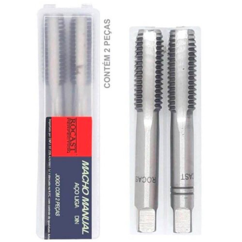 Macho Manual Aço Liga WS-M M12 X 1.75 - 264.0009 - Rocast