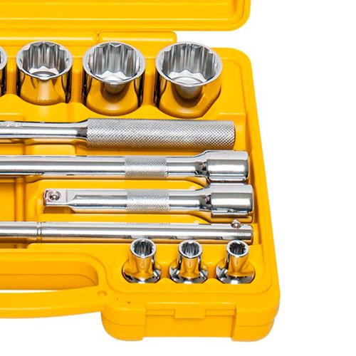 Maleta com Soquetes e Acessórios 1/2" 22 peças - Tramontina