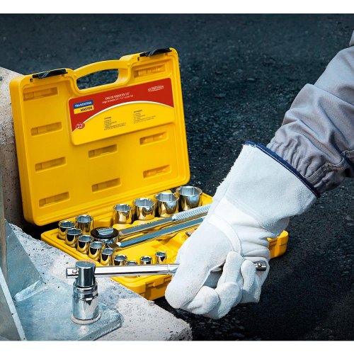 Maleta com Soquetes e Acessórios 1/2" 22 peças - Tramontina