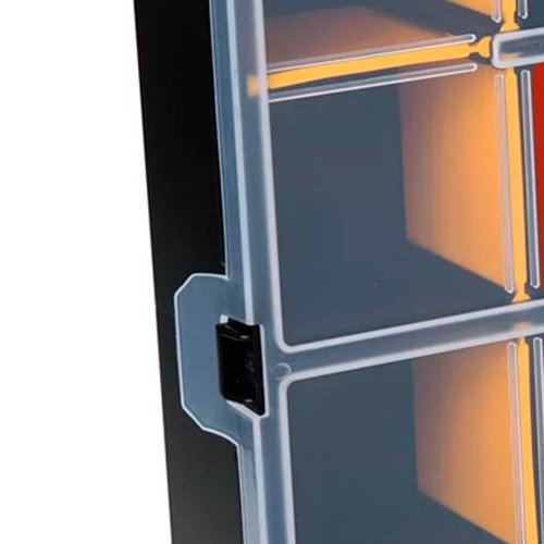 Maleta Plástica Organizadora 17" com Divisórias Móveis - Tramontina