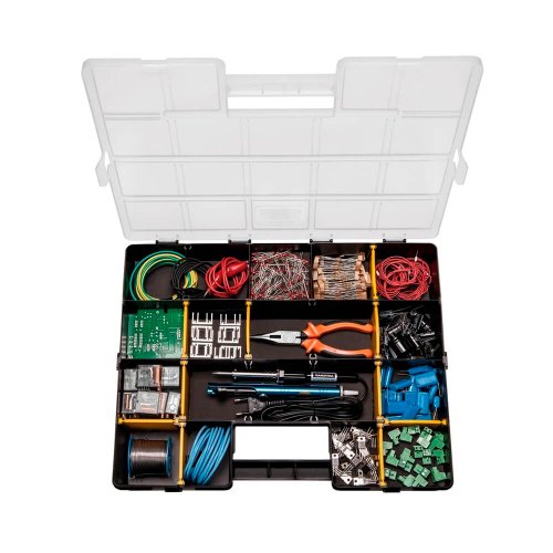 Maleta Plástica Organizadora 17" com Divisórias Móveis - Tramontina