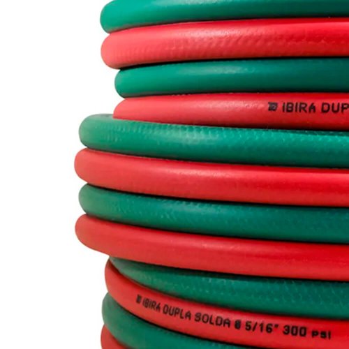 Mangueira de Solda Dupla 5/16" vd/vm c/10m - Ibirá