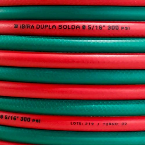 Mangueira de Solda Dupla 5/16" vd/vm c/10m - Ibirá