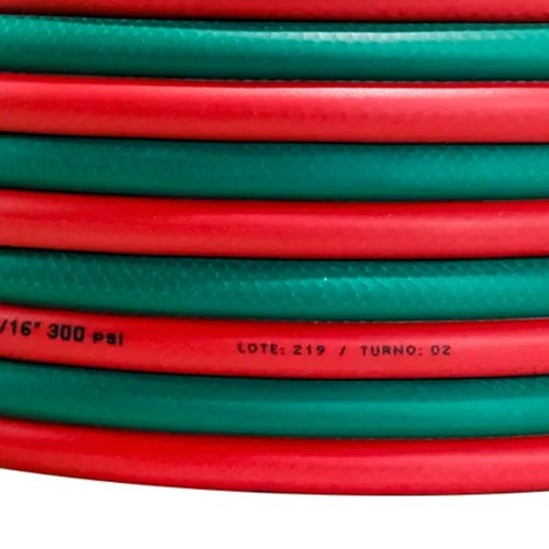 Mangueira de Solda Dupla 5/16" vd/vm c/10m - Ibirá