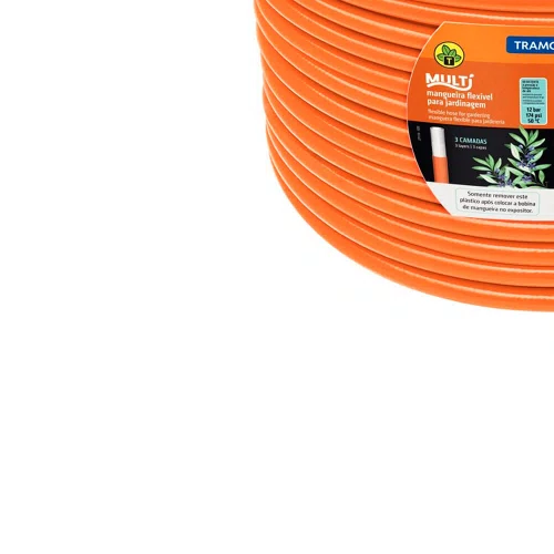 Mangueira para Jardim Super Flex 1/2" Laranja - Tramontina