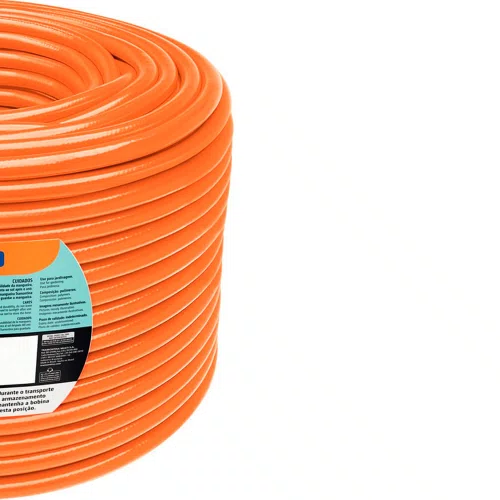 Mangueira para Jardim Super Flex 1/2" Laranja - Tramontina