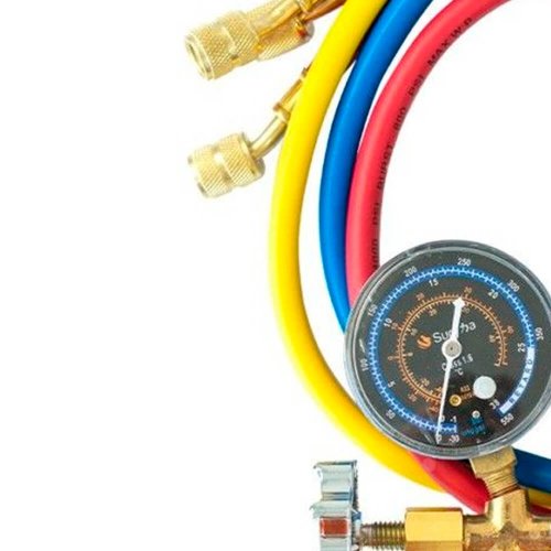 Manifold com Mangueira 90cm R410 / R32 - Suryha