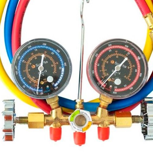 Manifold com Mangueira 90cm R410 / R32 - Suryha