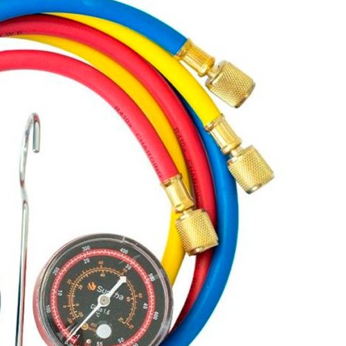Manifold com Mangueira 90cm R410 / R32 - Suryha