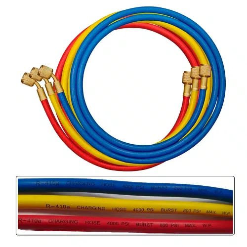 Manifold R22/R407C/R410A com Válvula Adaptador e Mangueira 1,5m - EOS