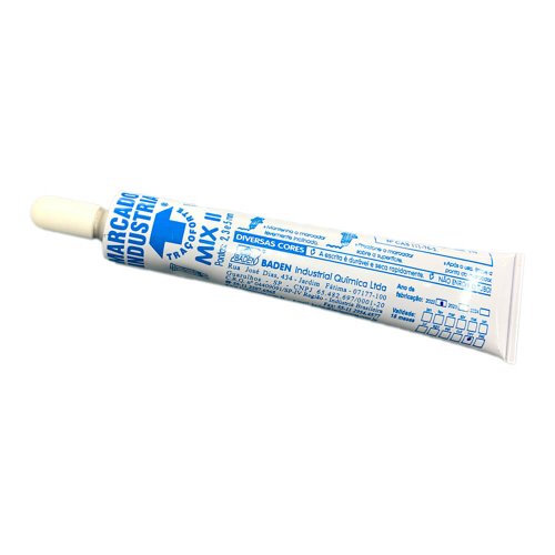 Marcador Industrial 2mm Branco - Baden