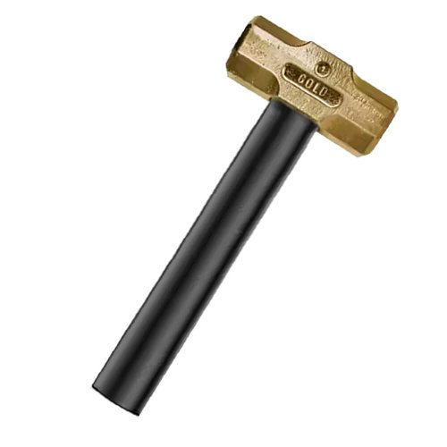Marreta Antifaiscante Oitavada 3000GR CABO FIBRA - GOLD