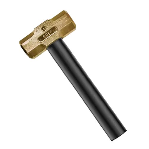 Marreta Antifaiscante Oitavada 3000GR CABO FIBRA - GOLD