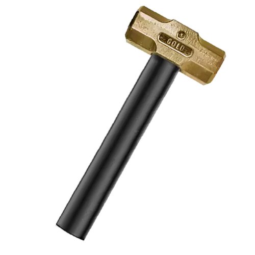 Marreta Antifaiscante Oitavada 500GR CABO FIBRA - GOLD