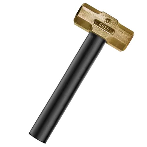 Marreta Antifasicante Oitavada 1000GR CABO FIBRA - GOLD
