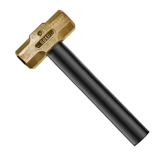 Marreta Antifasicante Oitavada 1000GR CABO FIBRA - GOLD