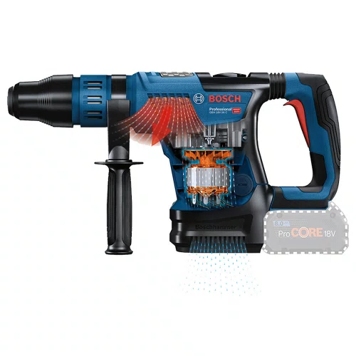 Martelo Perfurador Rompedor à Bateria 18V GBH 18V-36 C - Bosch