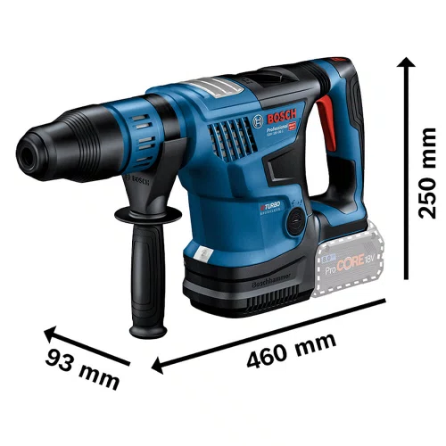 Martelo Perfurador Rompedor à Bateria 18V GBH 18V-36 C - Bosch