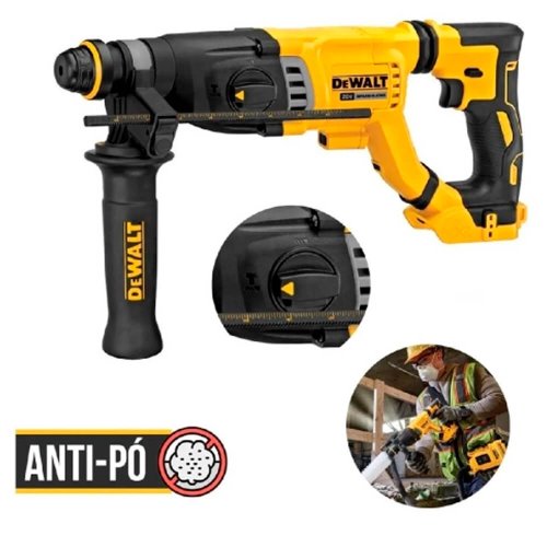 Martelete Perfurador Rompedor DCH263B 20V SDS Plus - Dewalt