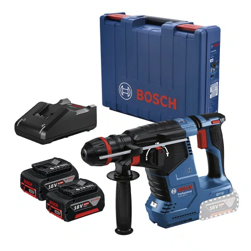 Martelete Rompedor Perfurador 18V GBH 187-LI com Maleta, Bateria e Carregador - Bosch