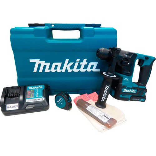 Martelete Rotativo Rompedor 1.1J 3/8" 12V - HR166DWAX1 - Makita