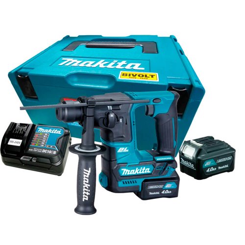 Martelete Rotativo Rompedor a Bateria 12V 4.0 Ah Max - Makita HR166DSMJ