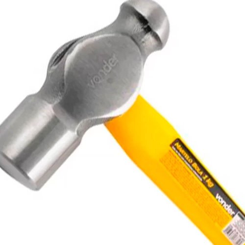 Martelo Bola 1KG com Cabo de Fibra - Vonder
