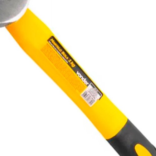 Martelo Bola 1KG com Cabo de Fibra - Vonder