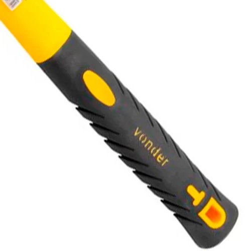 Martelo Bola 1KG com Cabo de Fibra - Vonder