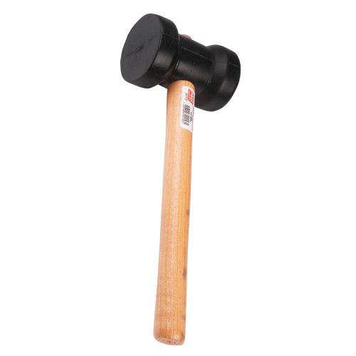 Martelo de Borracha 60mm Preto - Max Ferramentas